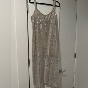 Zara sequin dress